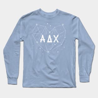 Alpha Delta Chi - galaxy themed Long Sleeve T-Shirt